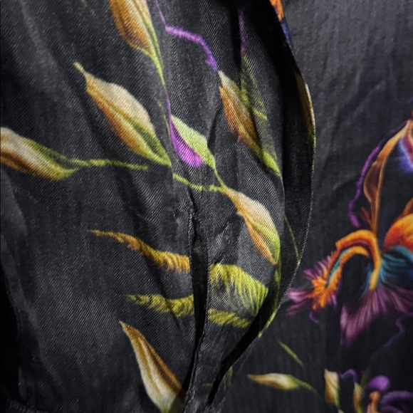 Bl-nk Ferlina Long-Sleeve 
Midi Shirt Dress
NWT
COLOR- Black Pattern - Picture 8 of 8